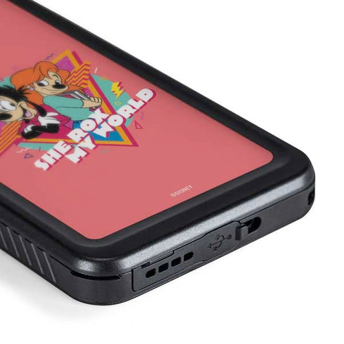 Disney She Rox My World Galaxy S24 Waterproof Case